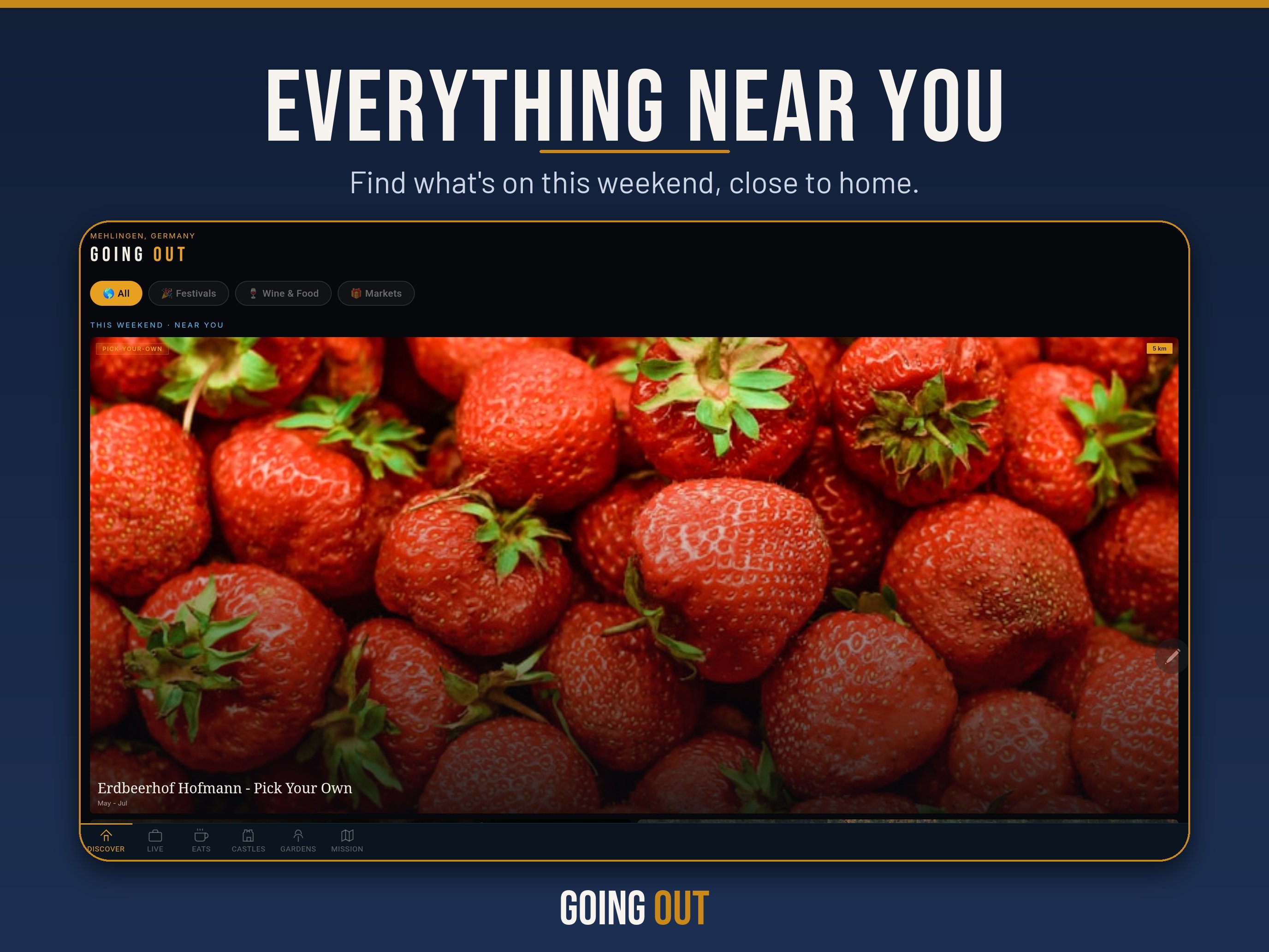 Going Out · Discover Everything Near You